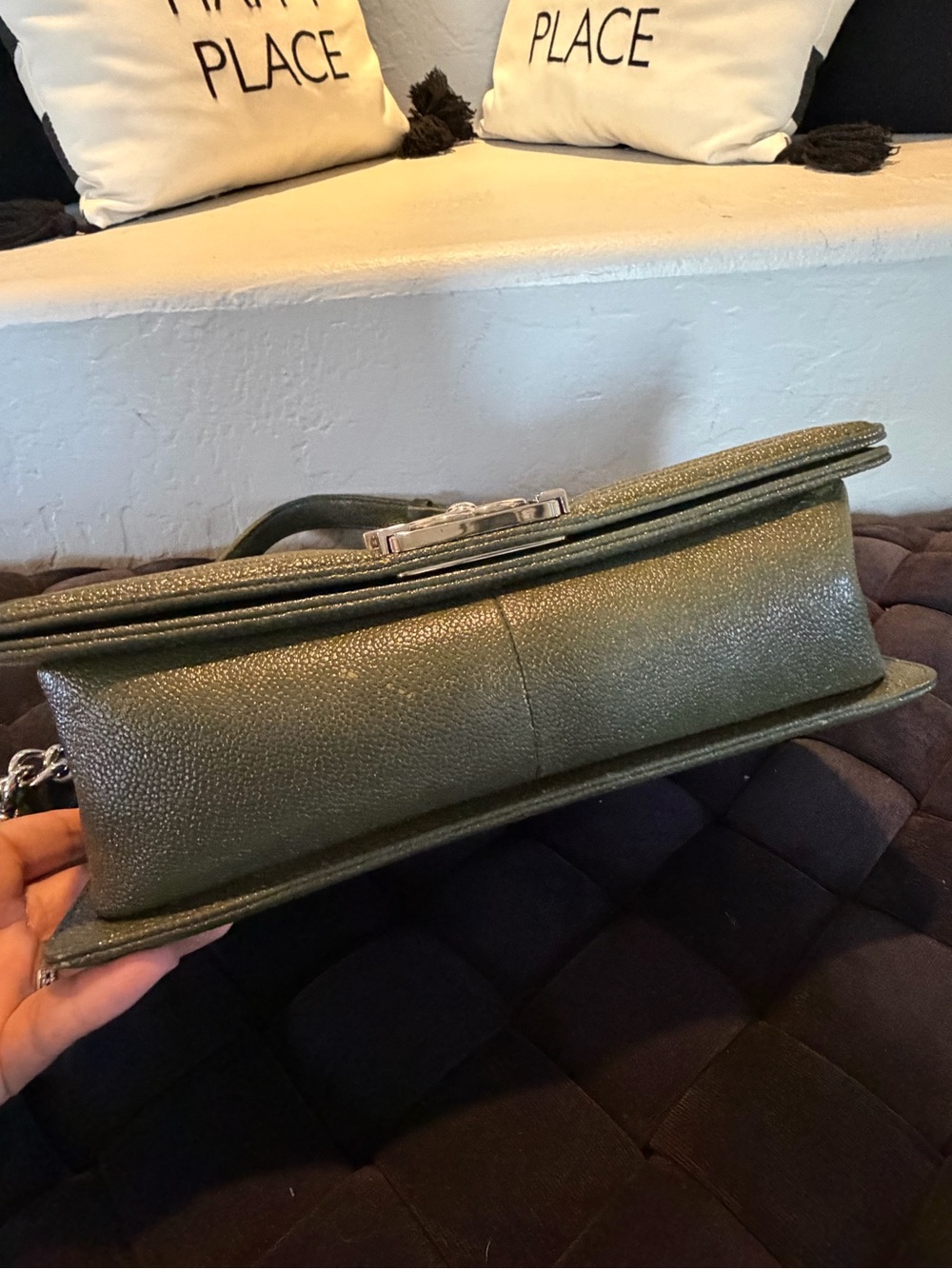 INSPIRED Quilted Bag with Convertible Chain Straps - Picture 2 of 13
